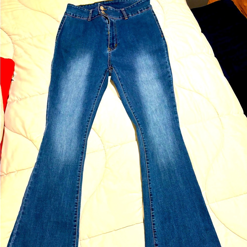 Shien Flare Bottom Jeans